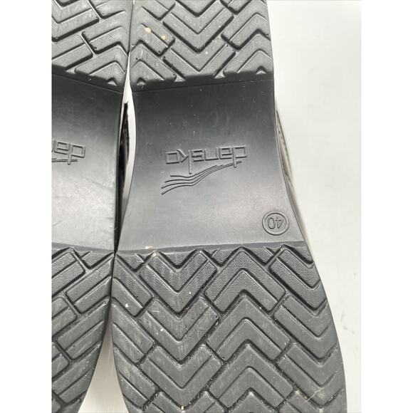 Dansko Shoes Womens 40 XP Clogs Slip On Wedge 208780202 Brown Leather Comfort - Picture 10 of 10